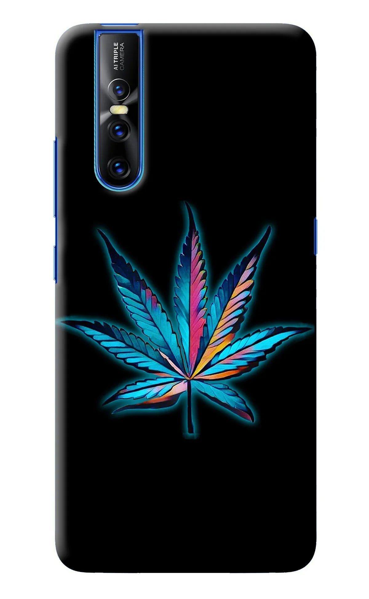 Weed Vivo V15 Pro Back Cover