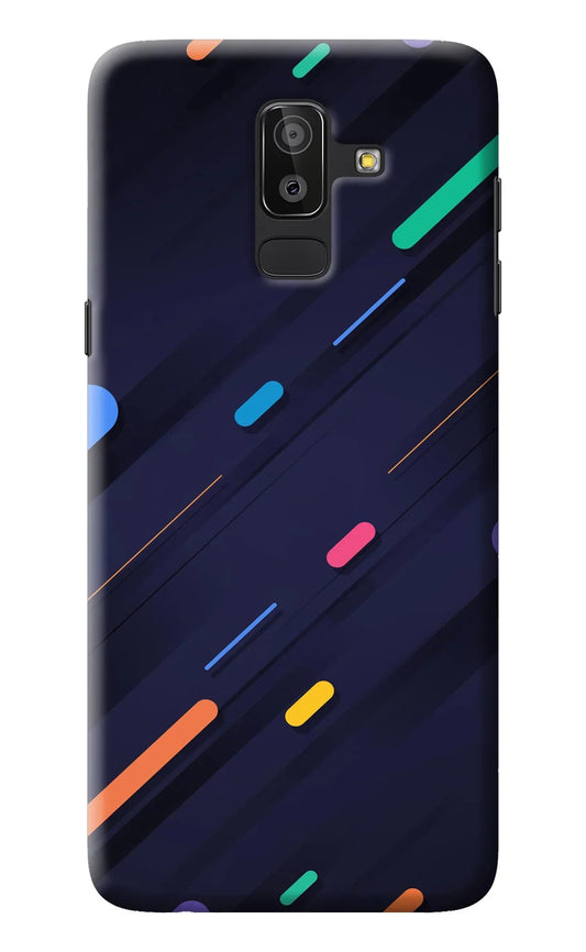 Abstract Design Samsung On8 2018 Back Cover