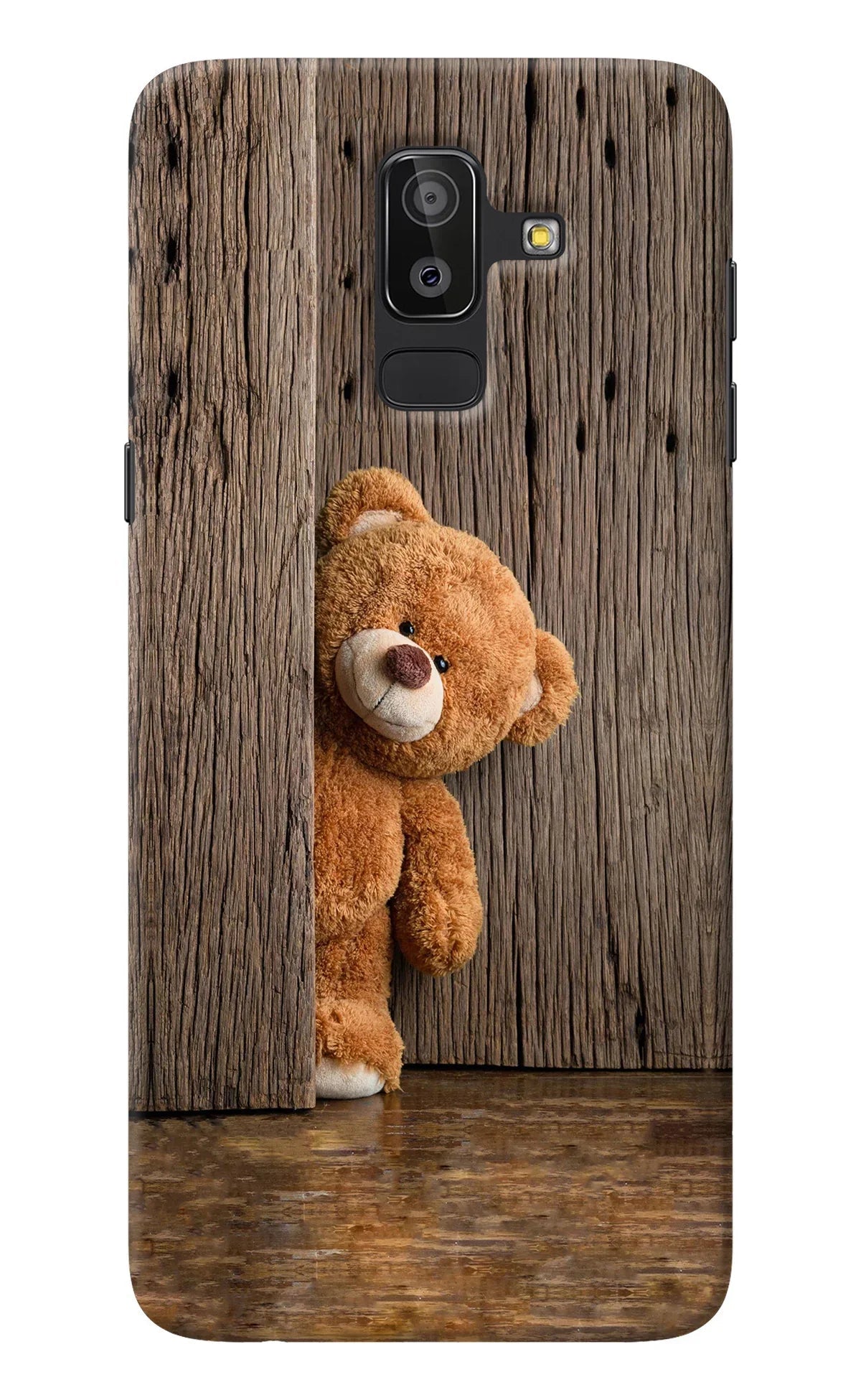 Teddy Wooden Samsung On8 2018 Back Cover