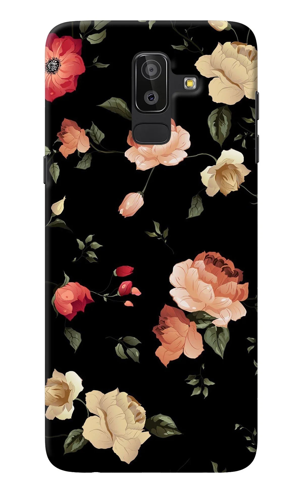 Flowers Samsung On8 2018 Back Cover