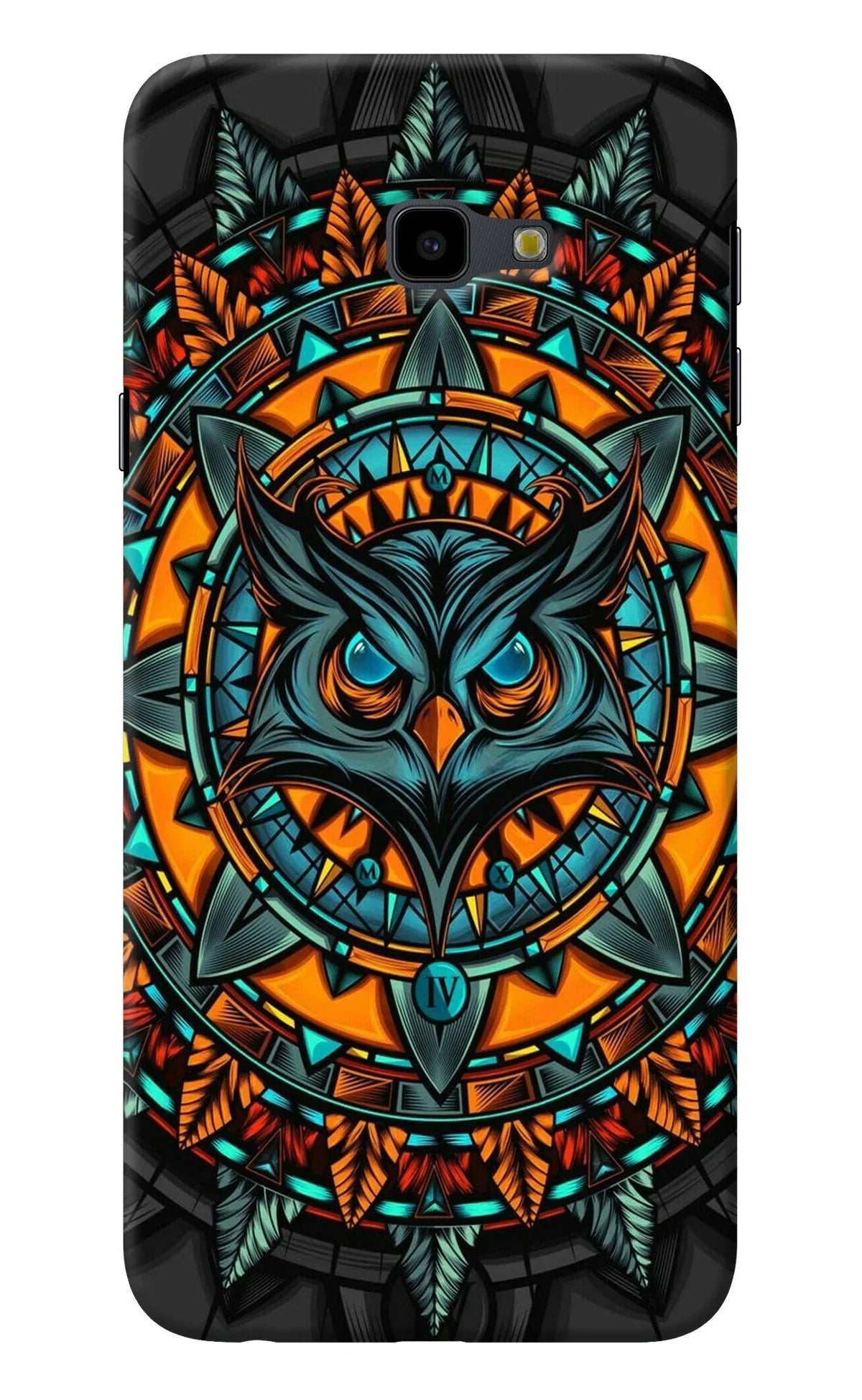 Angry Owl Art Samsung J4 Plus Back Cover