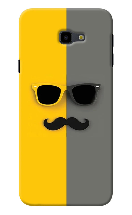 Sunglasses with Mustache Samsung J4 Plus Back Cover