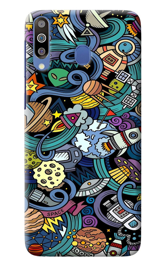 Space Abstract Samsung M30/A40s Back Cover
