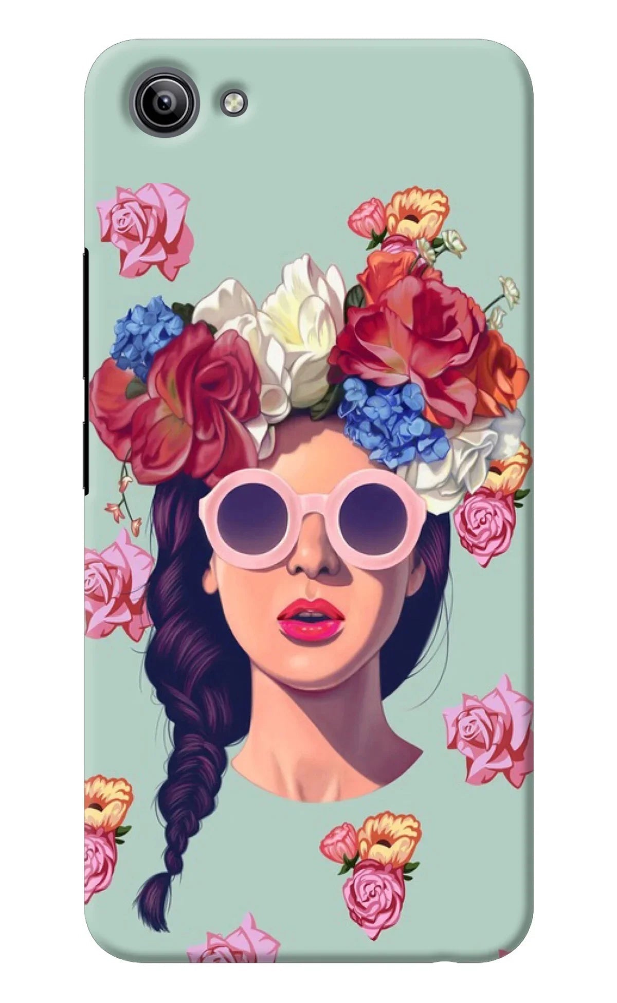 Pretty Girl Vivo Y81i Back Cover