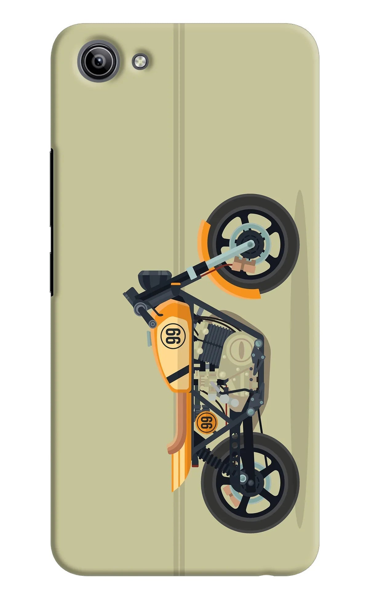 Vertical Speedster Vivo Y81i Back Cover