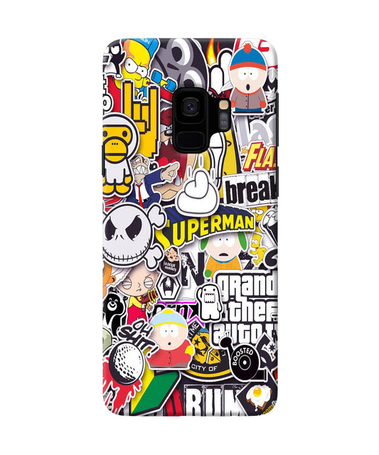 Sticker Bomb Samsung S9 Back Cover