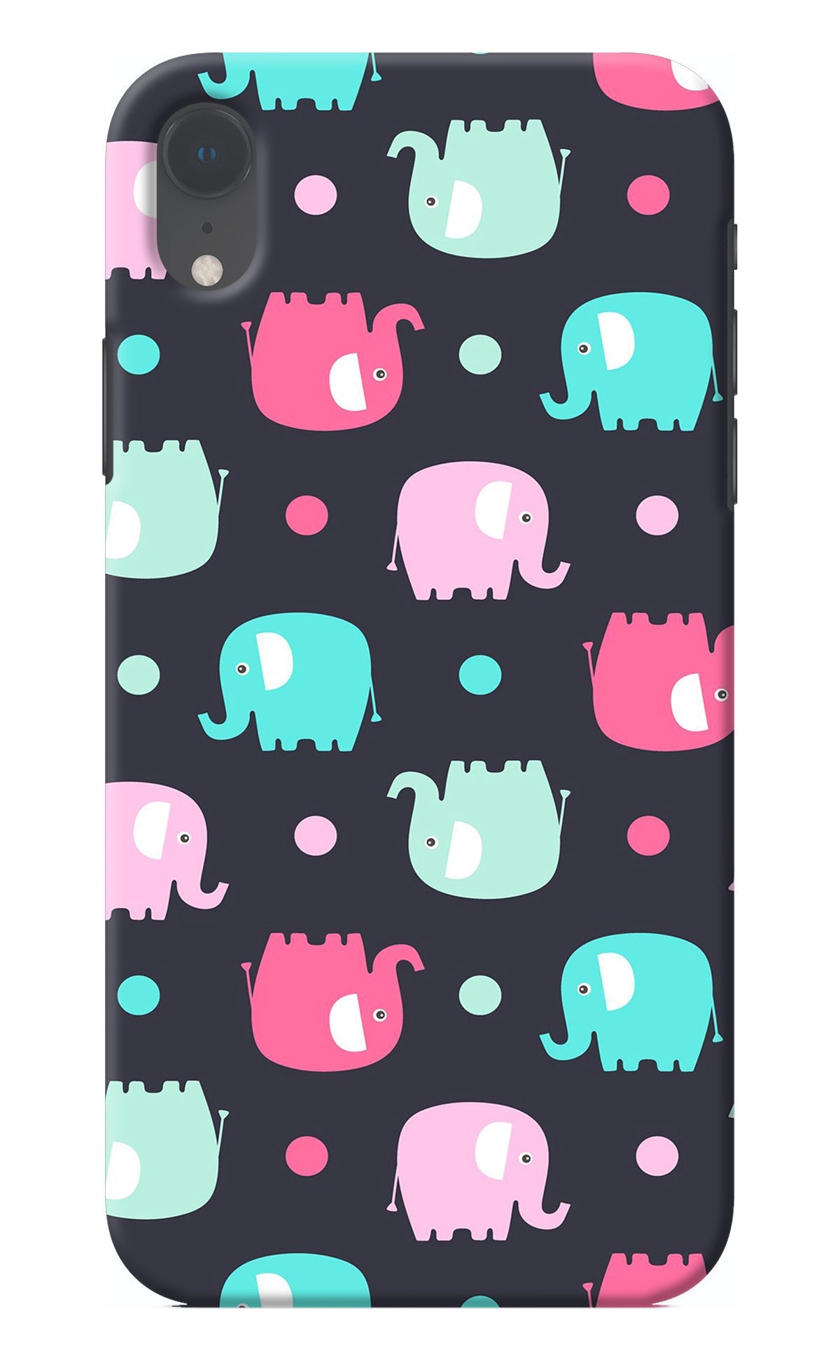 Elephants iPhone XR Back Cover