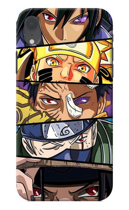 Naruto Character iPhone XR Back Cover