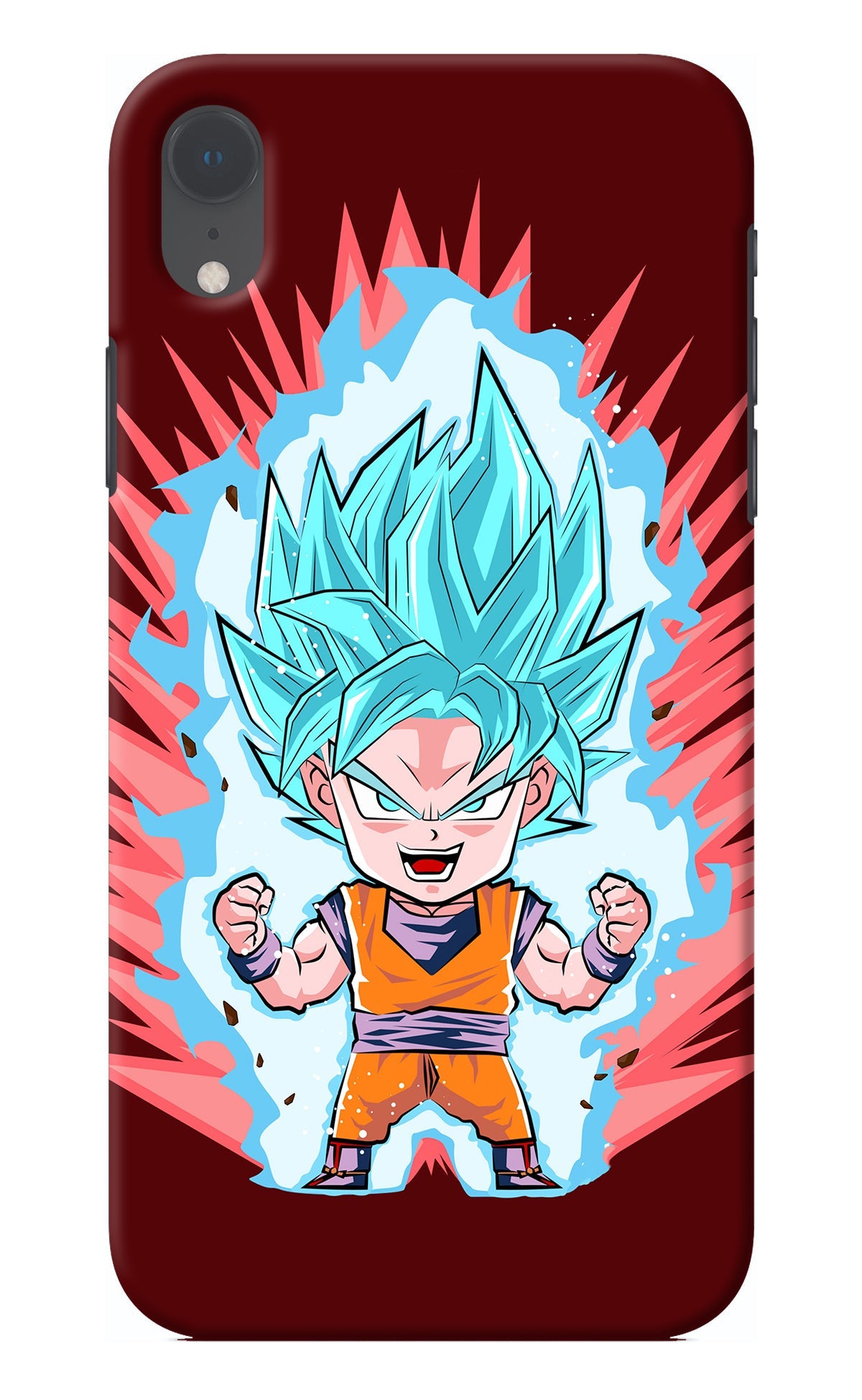 Goku Little iPhone XR Back Cover