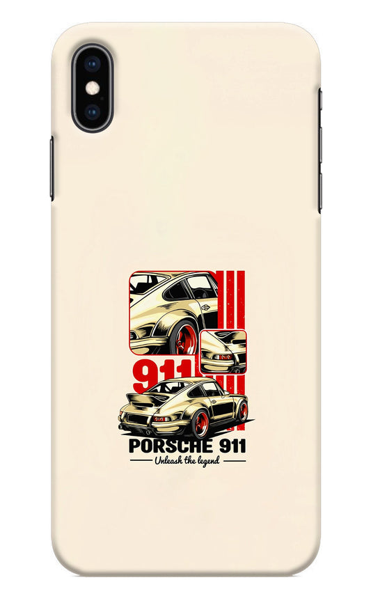 Classic Porsche 911 iPhone XS Max Back Cover