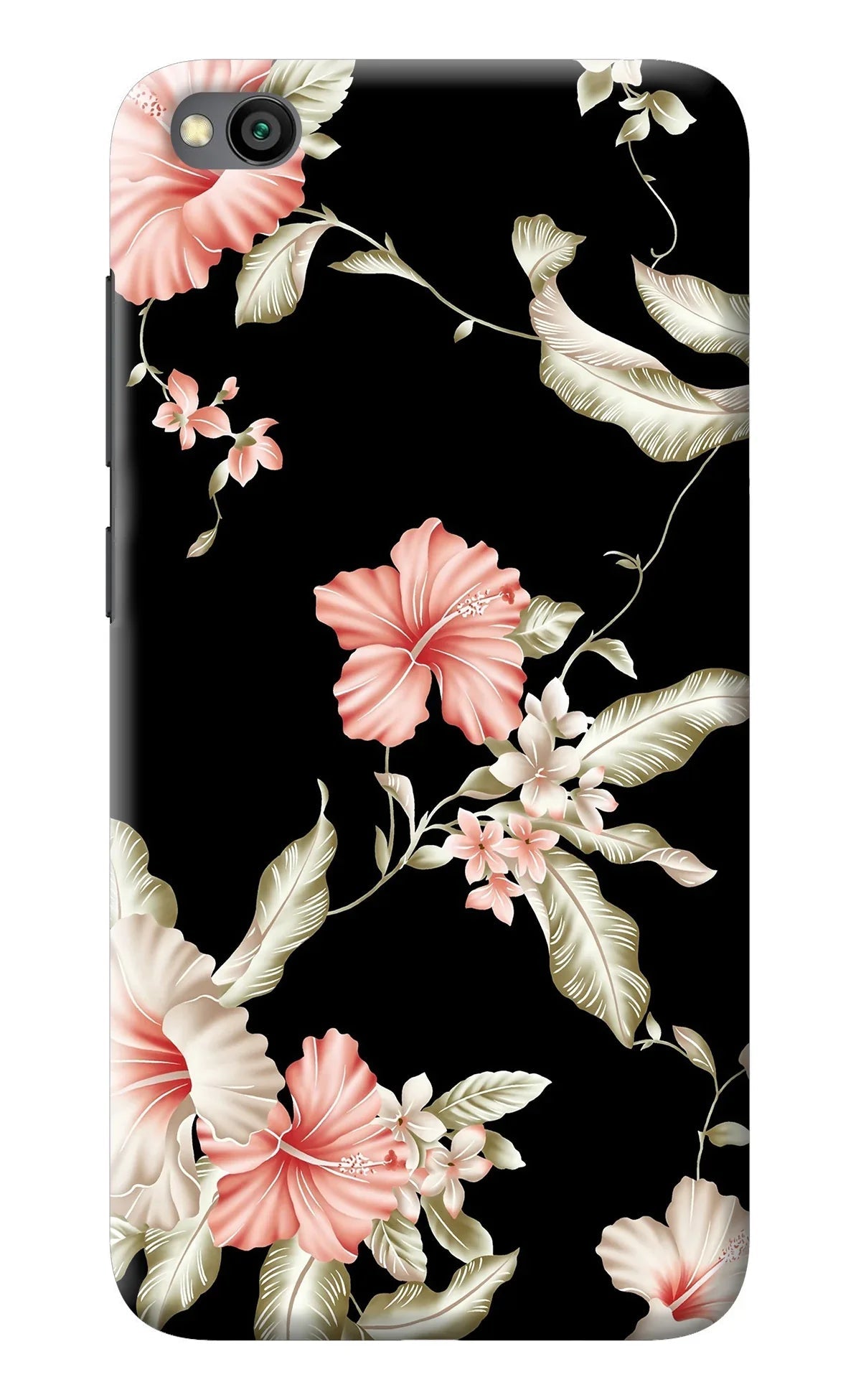 Flowers Redmi Go Back Cover