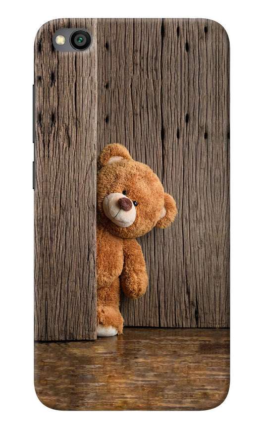 Teddy Wooden Redmi Go Back Cover