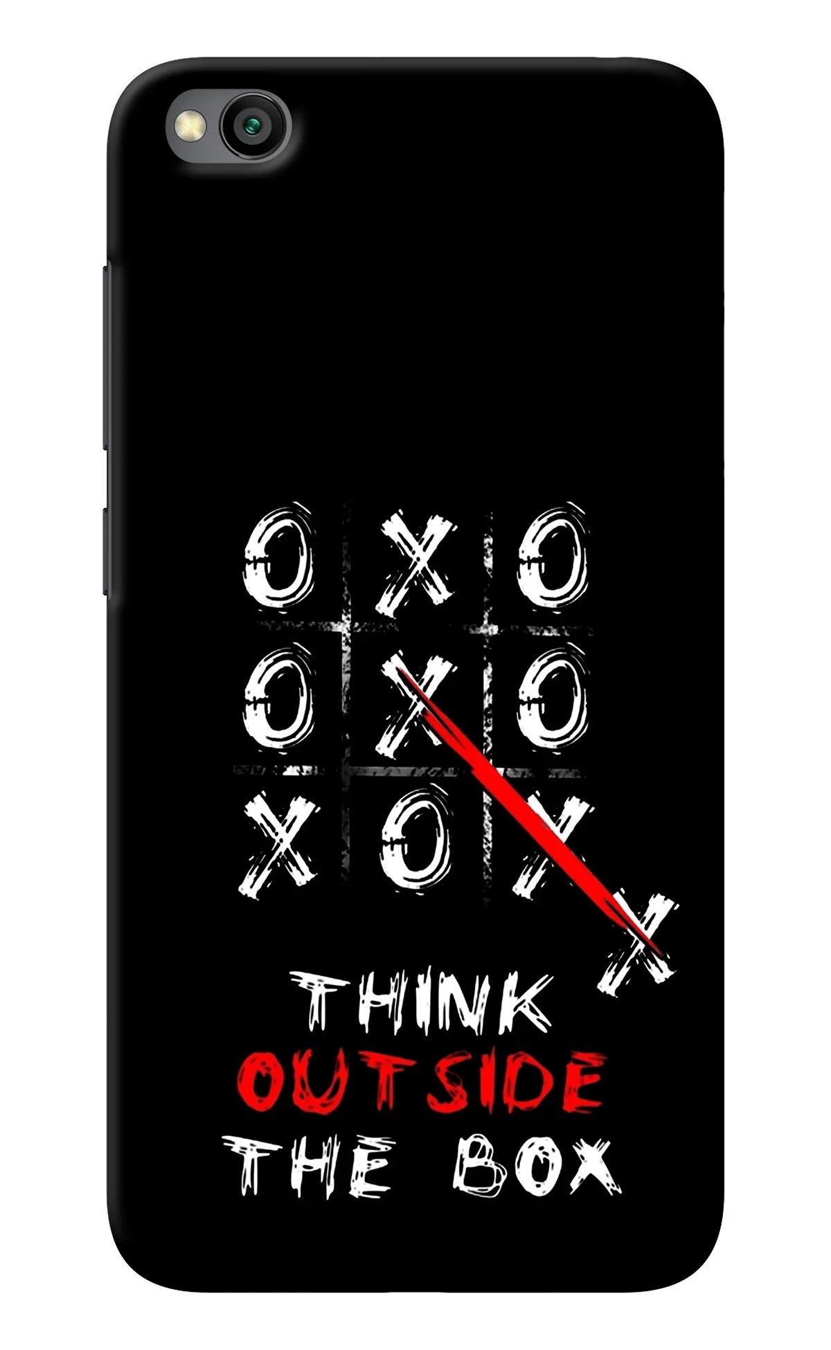 Think out of the BOX Redmi Go Back Cover