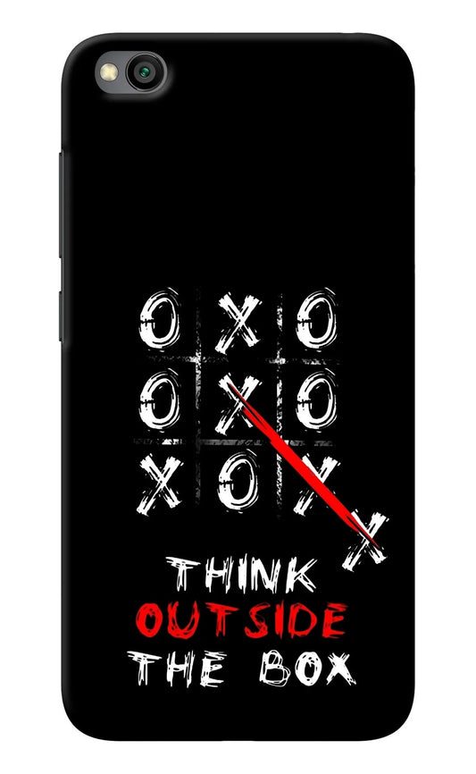Think out of the BOX Redmi Go Back Cover