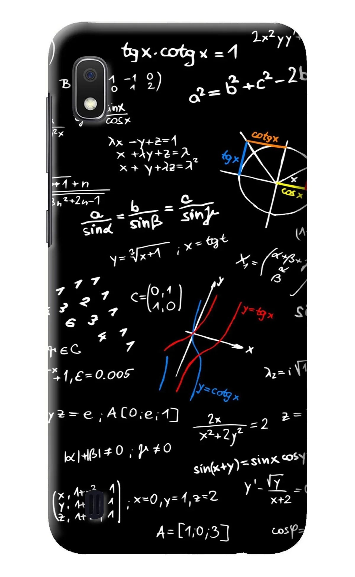Mathematics Formula Samsung A10 Back Cover