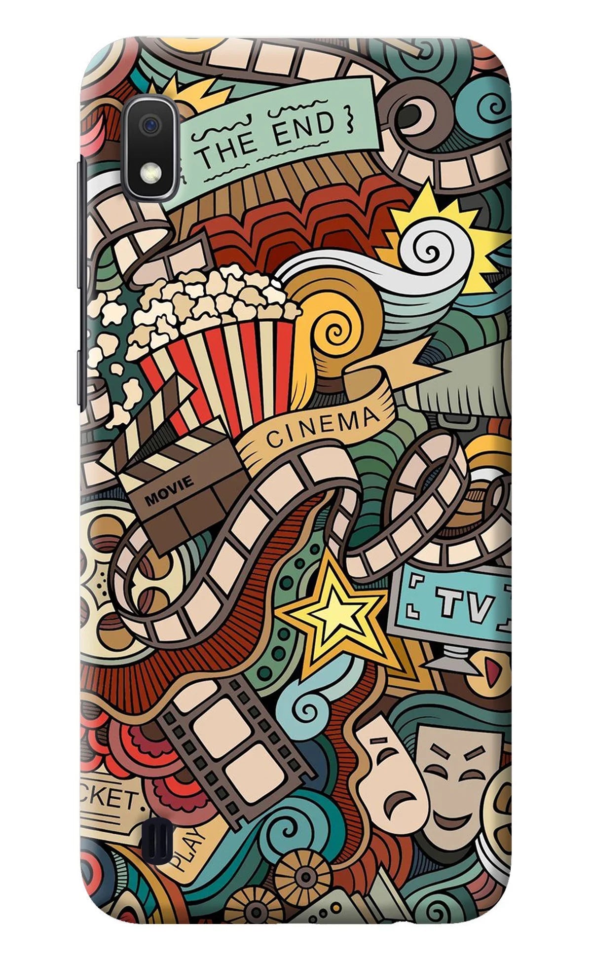 Cinema Abstract Samsung A10 Back Cover