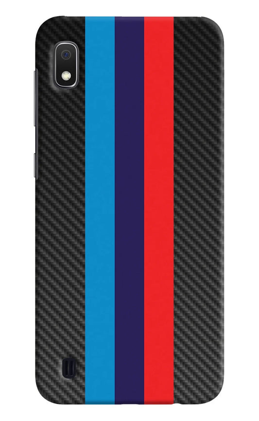 BMW Stripes Pattern Samsung A10 Back Cover
