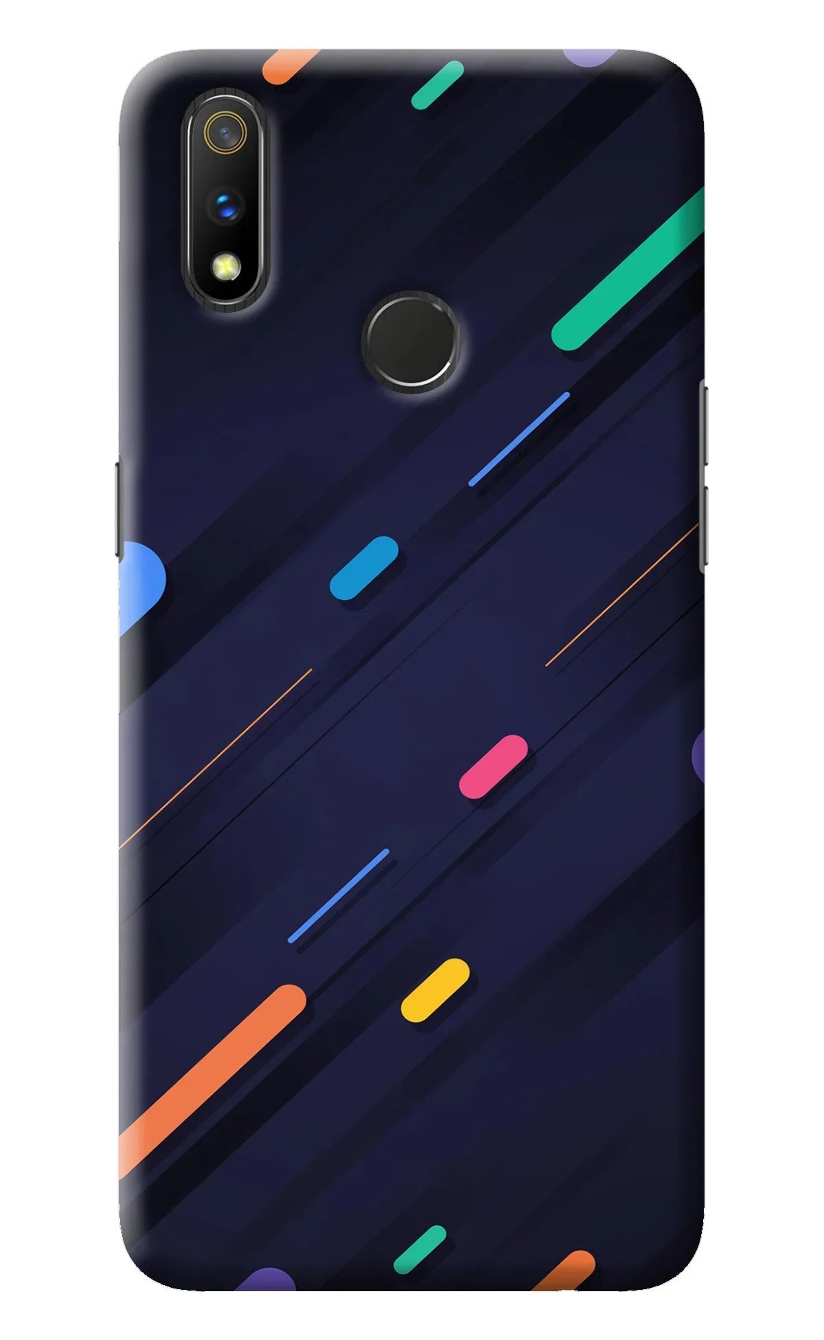 Abstract Design Realme 3 Pro Back Cover