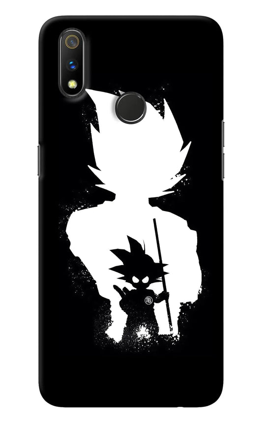 Goku Shadow Realme 3 Pro Back Cover