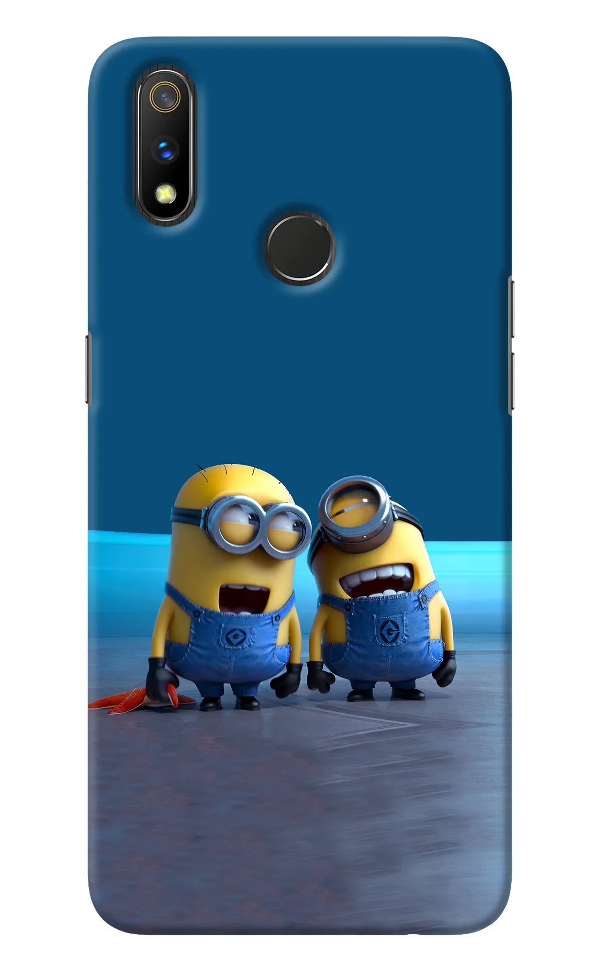 Minion Laughing Realme 3 Pro Back Cover