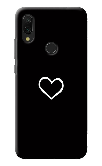 Heart Redmi 7 Back Cover