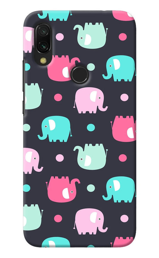 Elephants Redmi 7 Back Cover