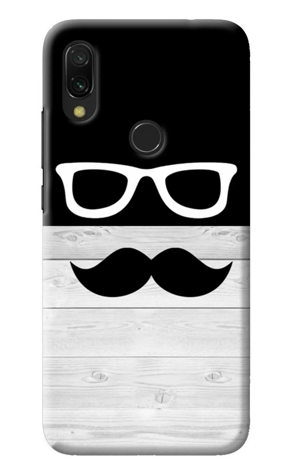 Mustache Redmi Y3 Back Cover