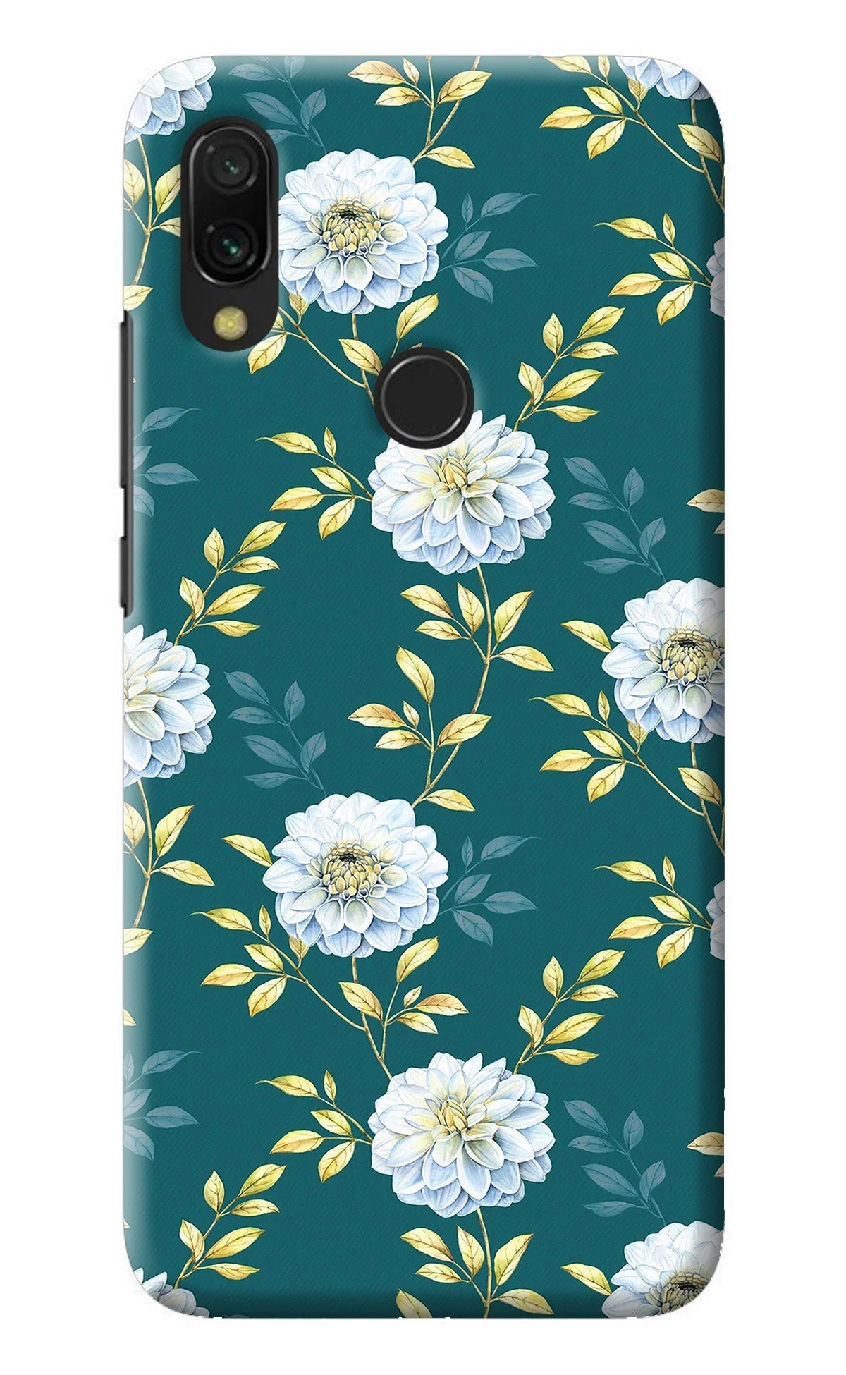Flowers Redmi Y3 Back Cover