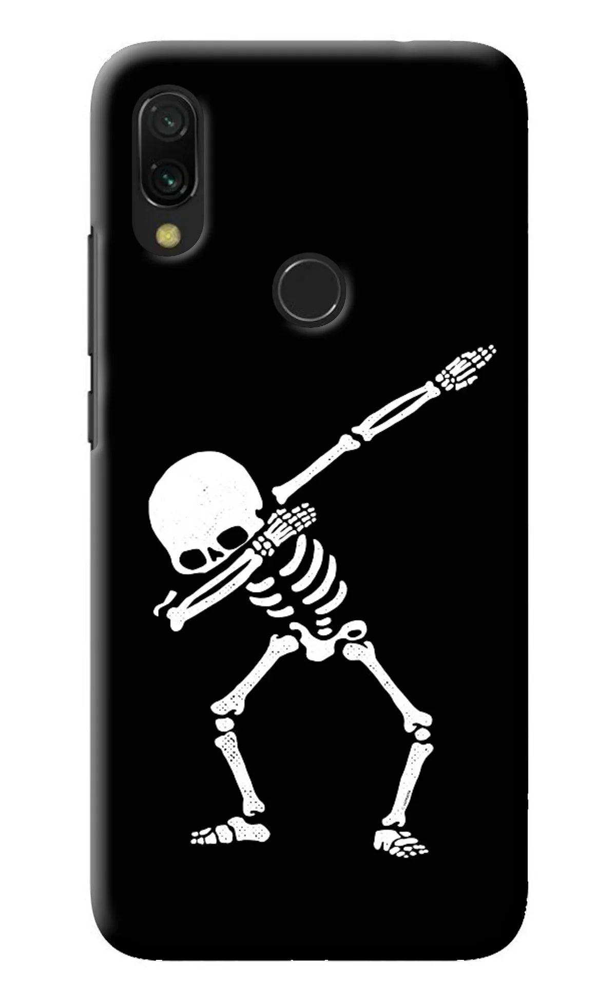 Dabbing Skeleton Art Redmi Y3 Back Cover