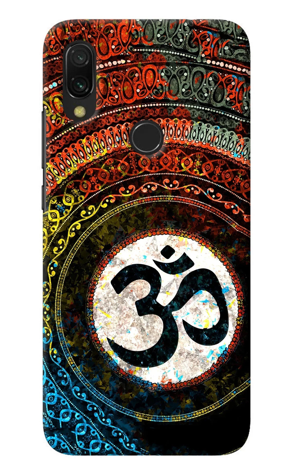 Om Cultural Redmi Y3 Back Cover