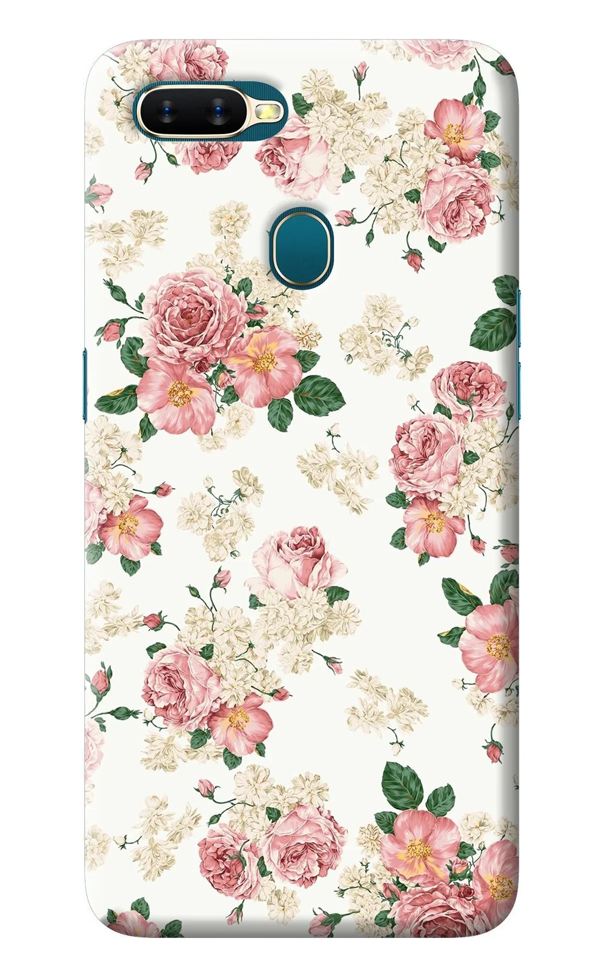 Flowers Oppo A7/A5s/A12 Back Cover