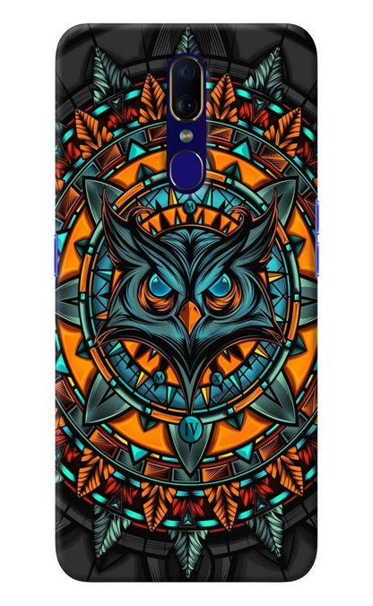 Angry Owl Art Oppo F11 Back Cover