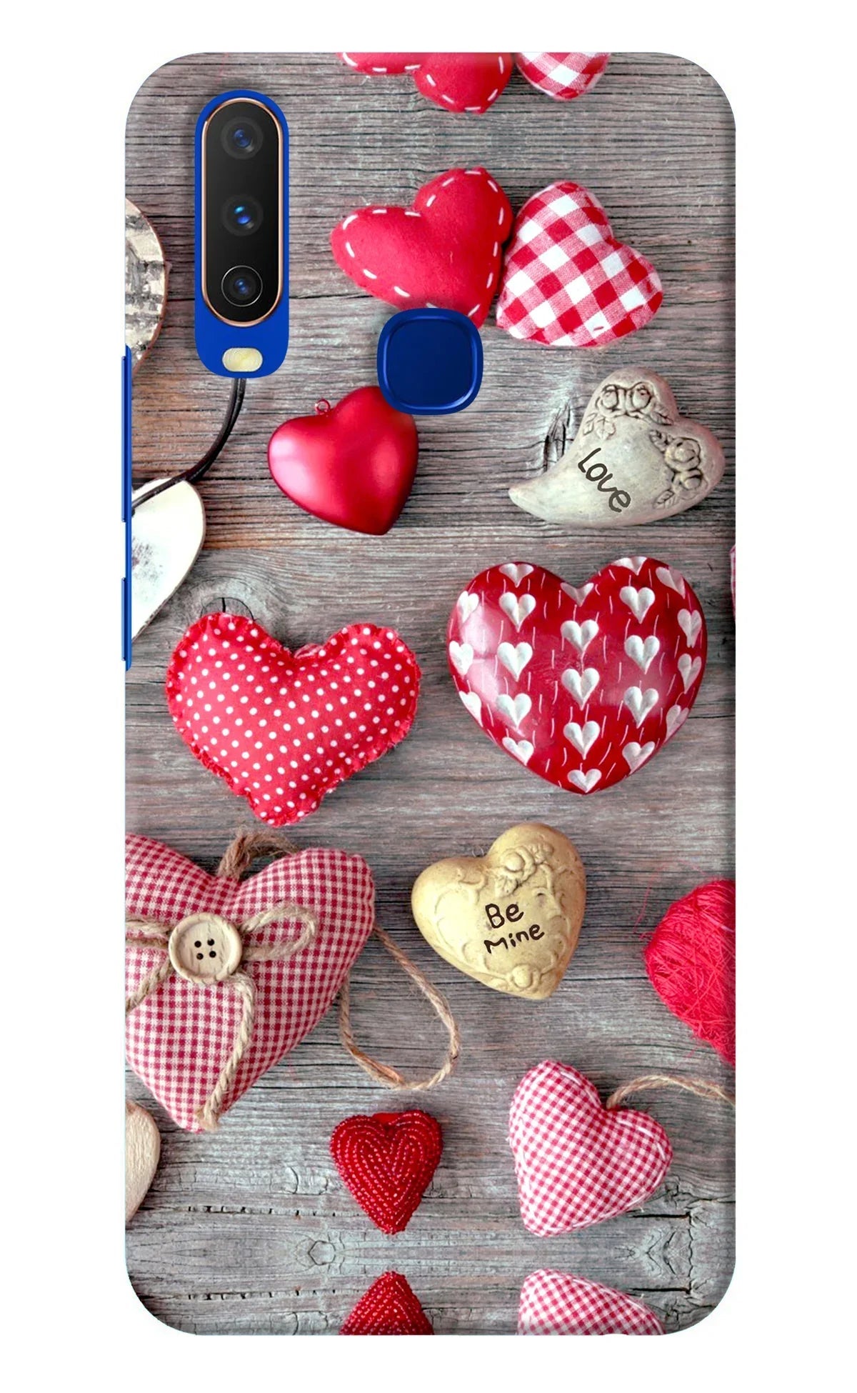 Love Wallpaper Vivo Y15/Y17 Back Cover