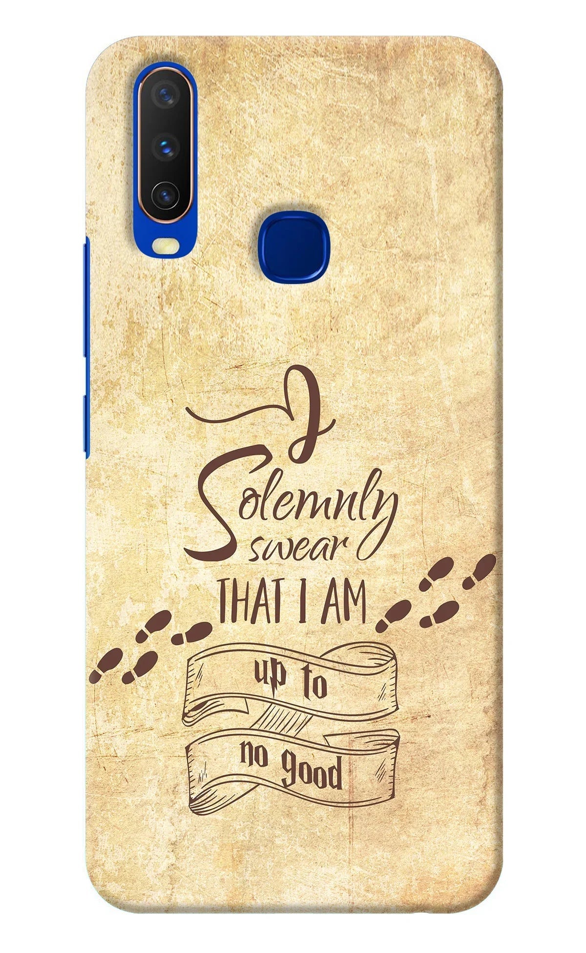 I Solemnly swear that i up to no good Vivo Y15/Y17 Back Cover