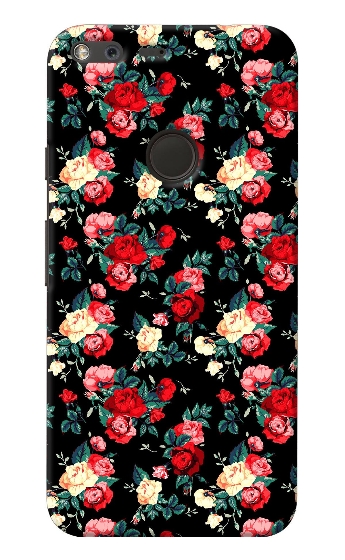 Rose Pattern Google Pixel XL Back Cover