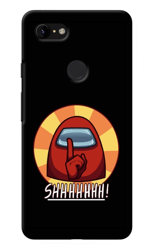Among Us Shhh! Google Pixel 3 XL Back Cover