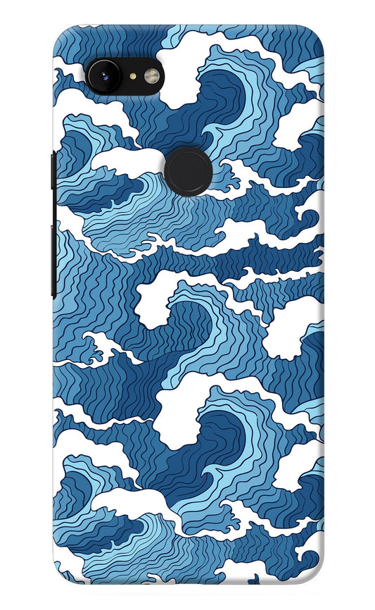 Blue Waves Google Pixel 3 XL Back Cover