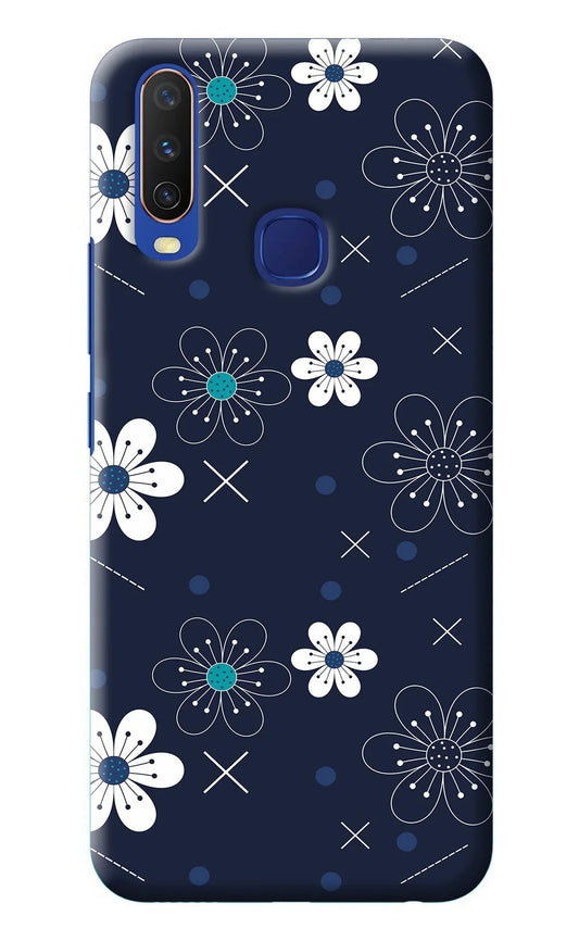 Flowers Vivo Y11/Y12/U10 Back Cover