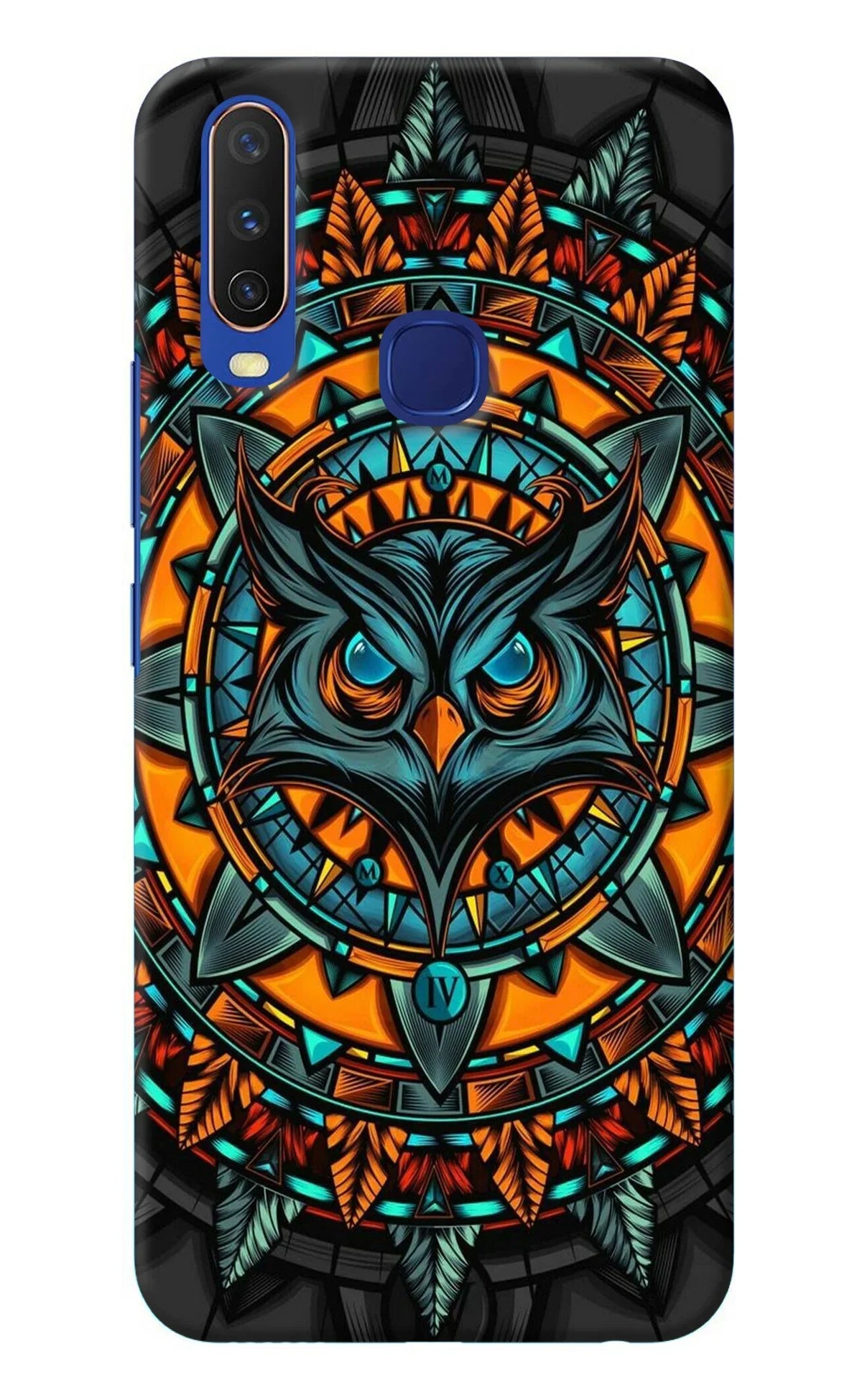 Angry Owl Art Vivo Y11/Y12/U10 Back Cover