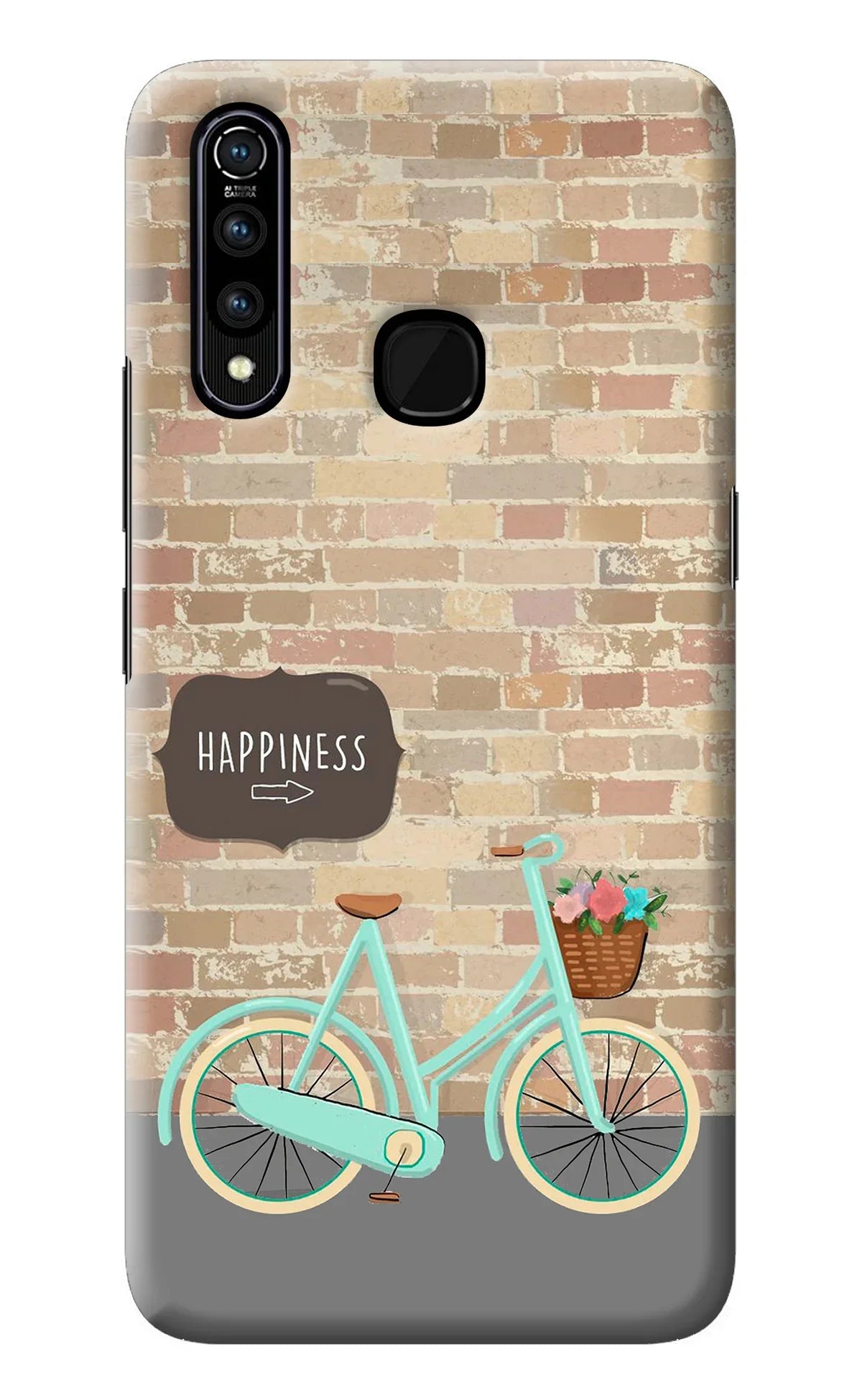 Happiness Artwork Vivo Z1 Pro Back Cover