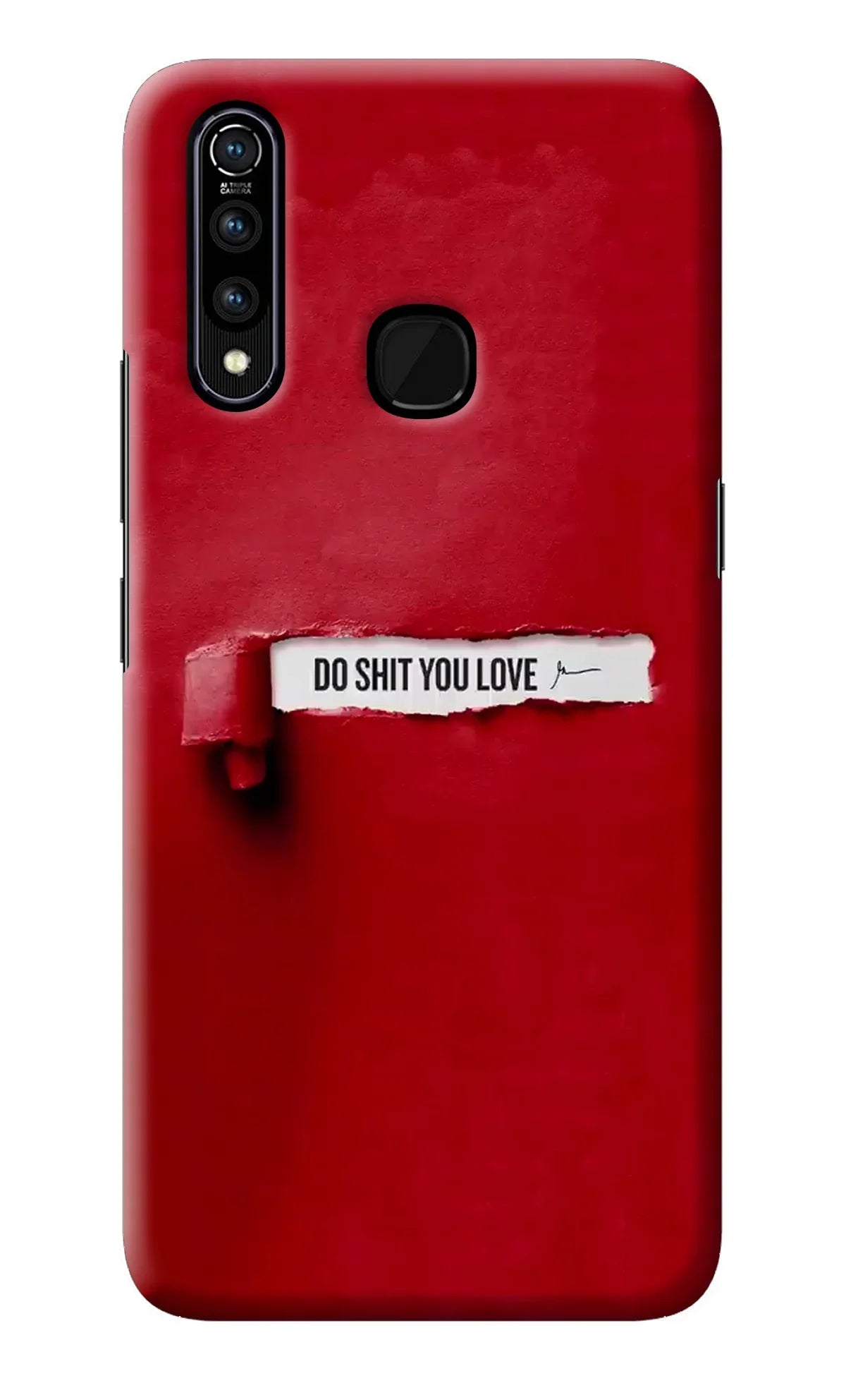 Do Shit You Love Vivo Z1 Pro Back Cover
