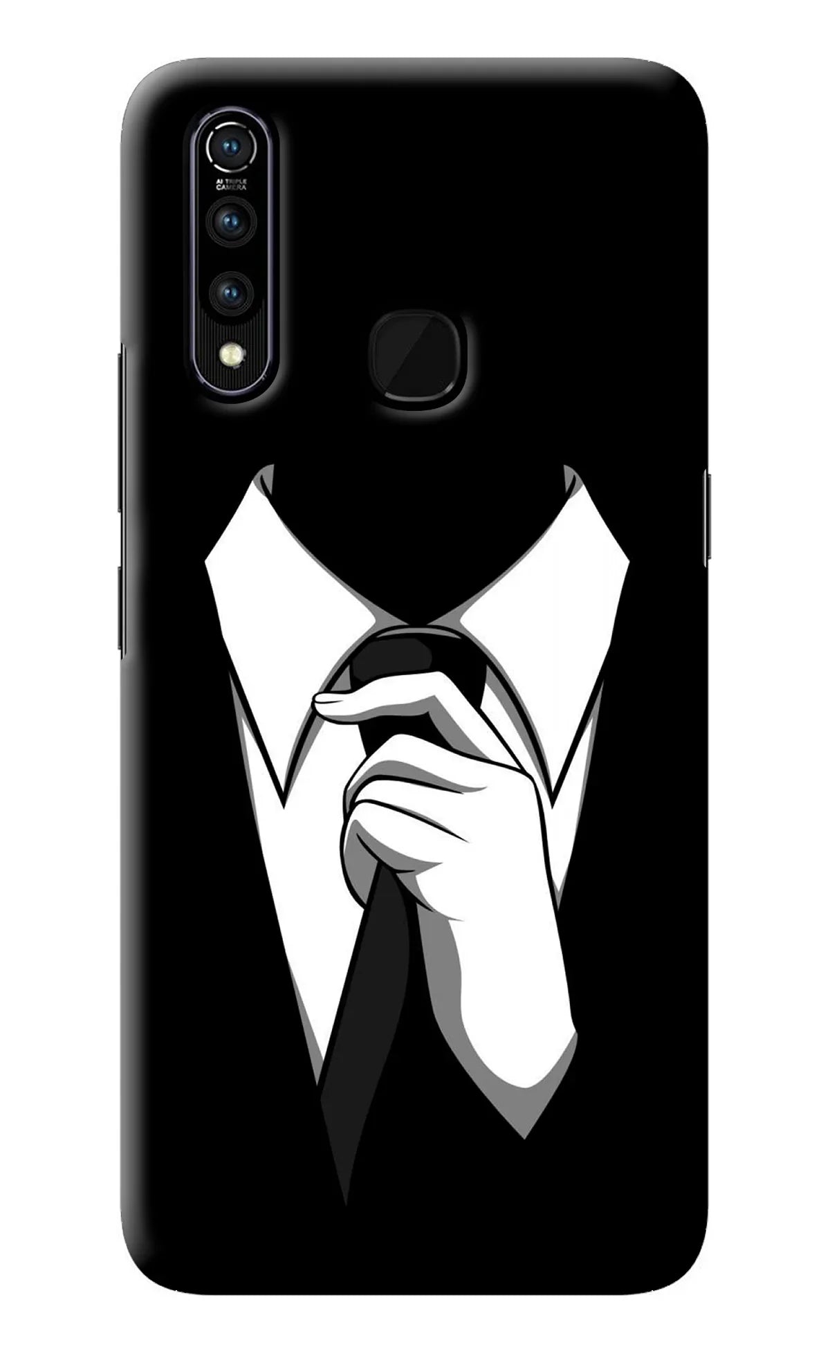 Black Tie Vivo Z1 Pro Back Cover