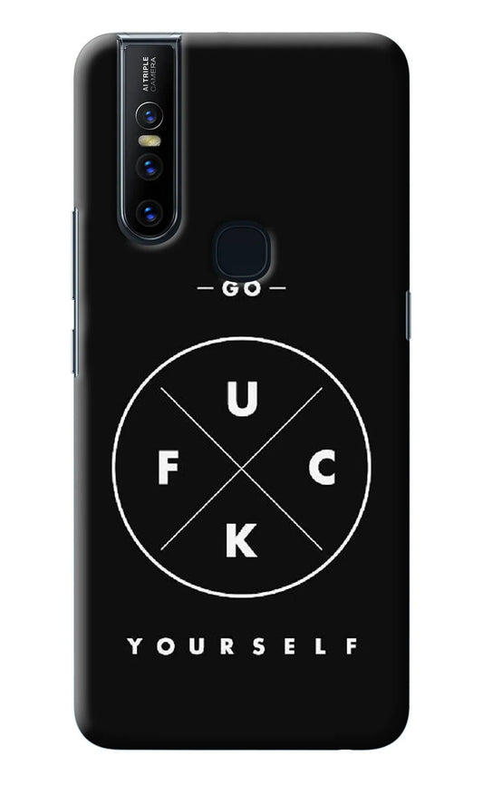 Go Fuck Yourself Vivo V15 Back Cover