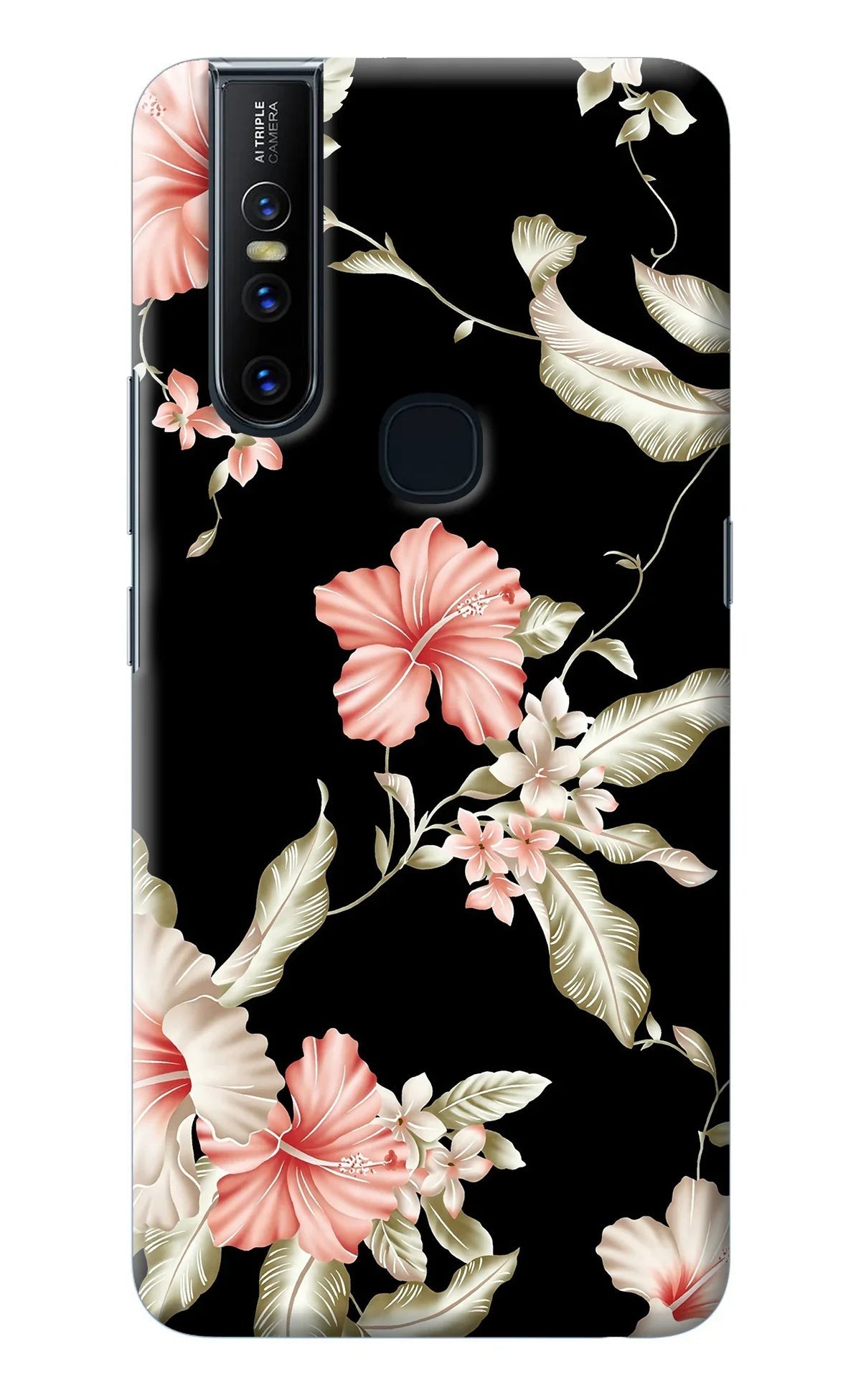 Flowers Vivo V15 Back Cover