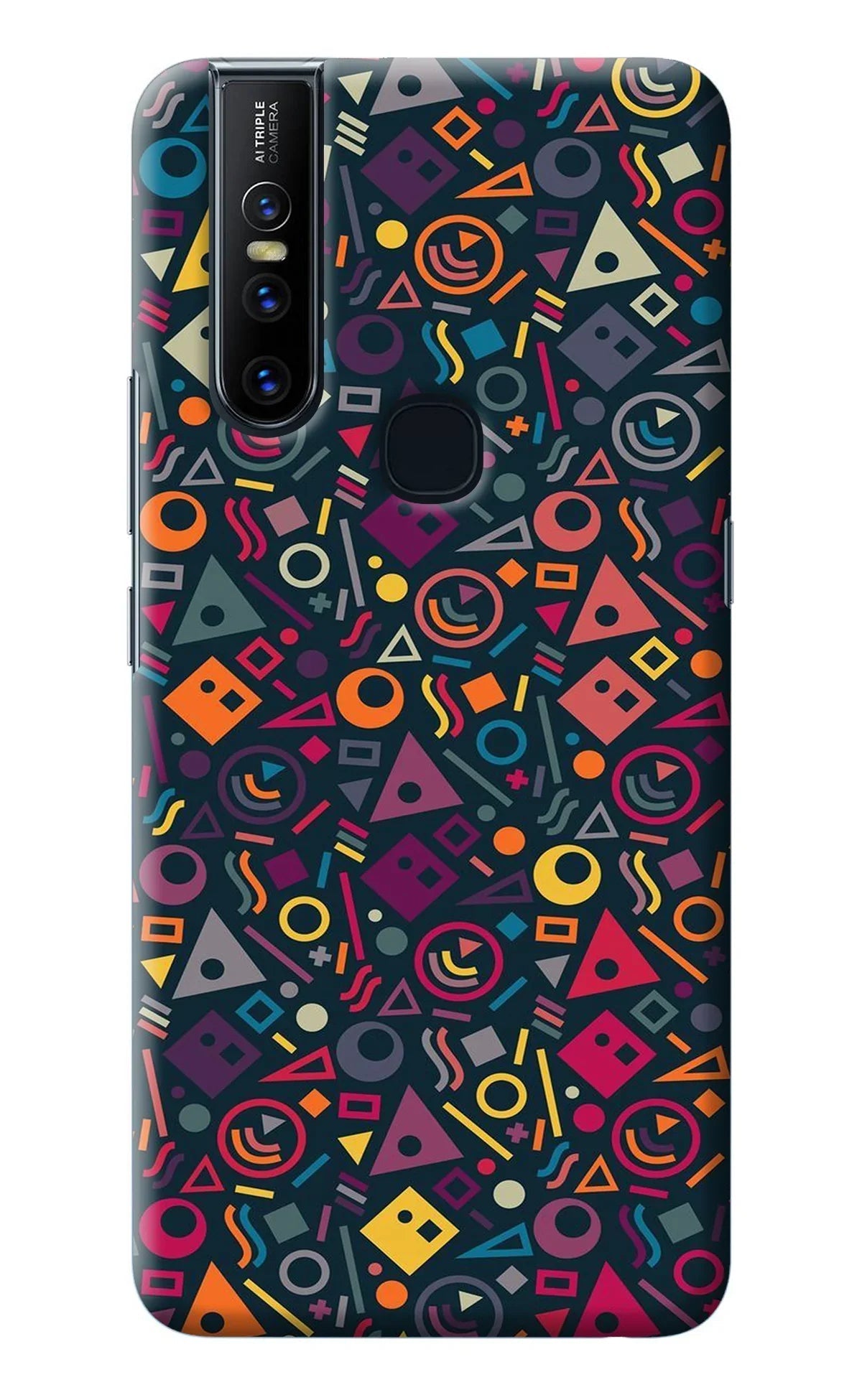 Geometric Abstract Vivo V15 Back Cover