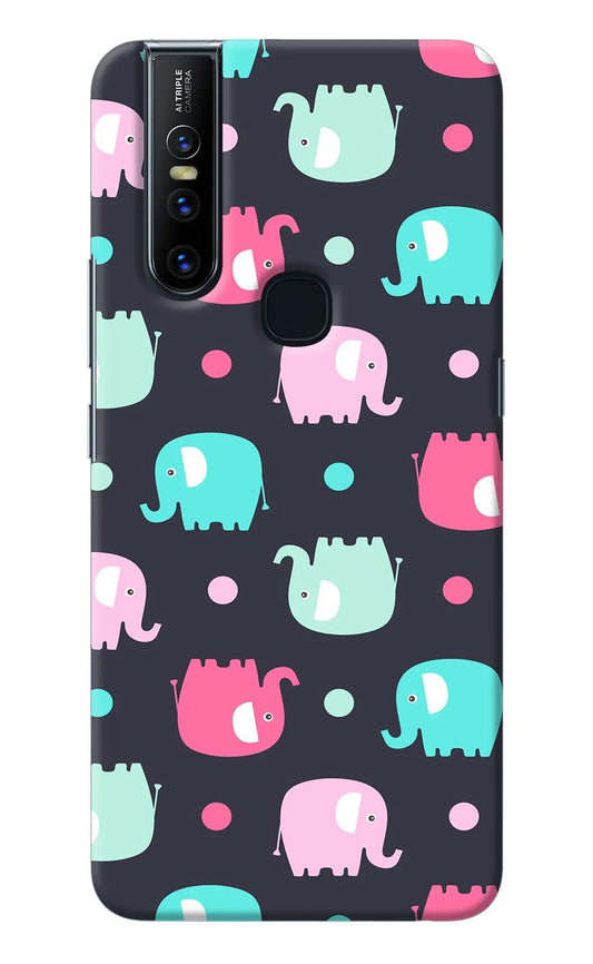 Elephants Vivo V15 Back Cover