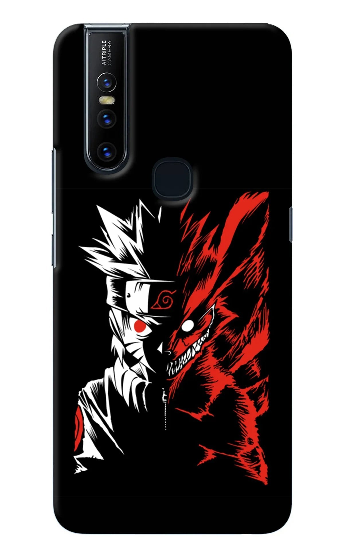 Naruto Two Face Vivo V15 Back Cover
