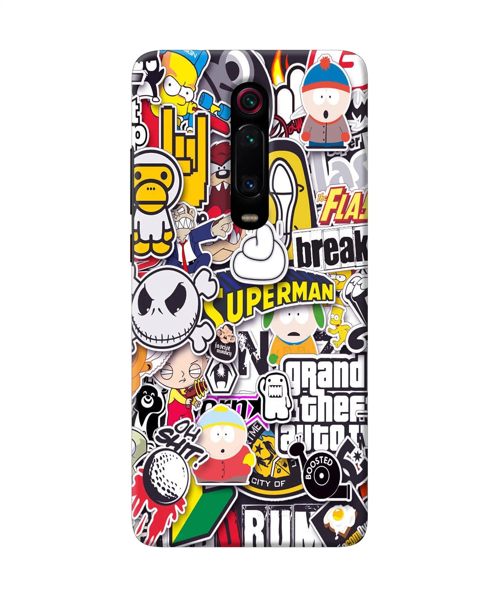 Sticker Bomb Redmi K20 Pro Back Cover