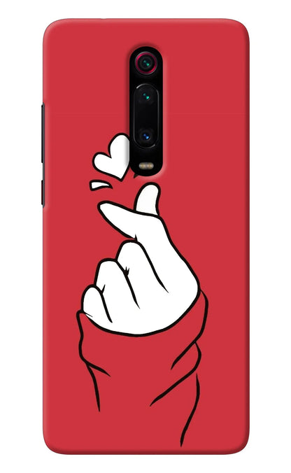 Korean Love Sign Redmi K20 Pro Back Cover