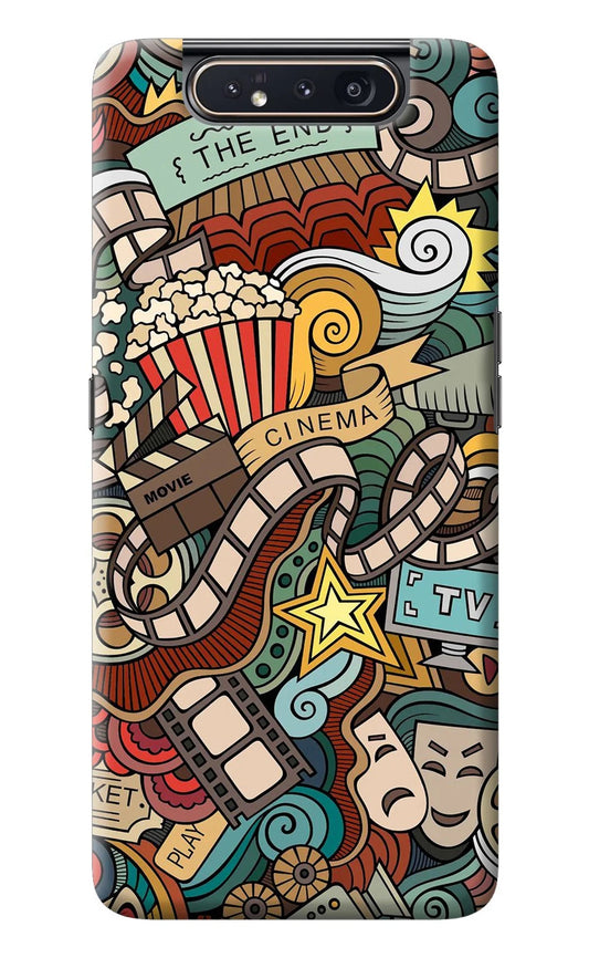 Cinema Abstract Samsung A80 Back Cover